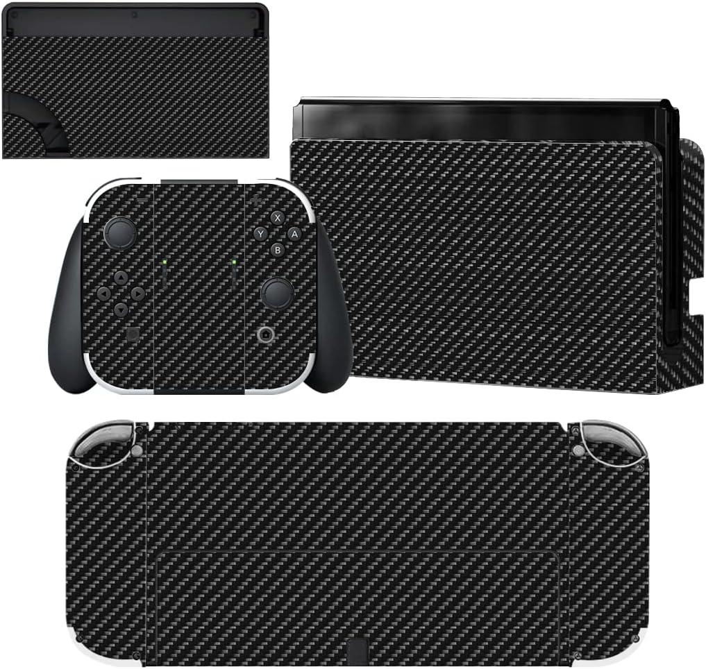 PlayVital Full Set Protective Stickers for Nintendo Switch OLED Model