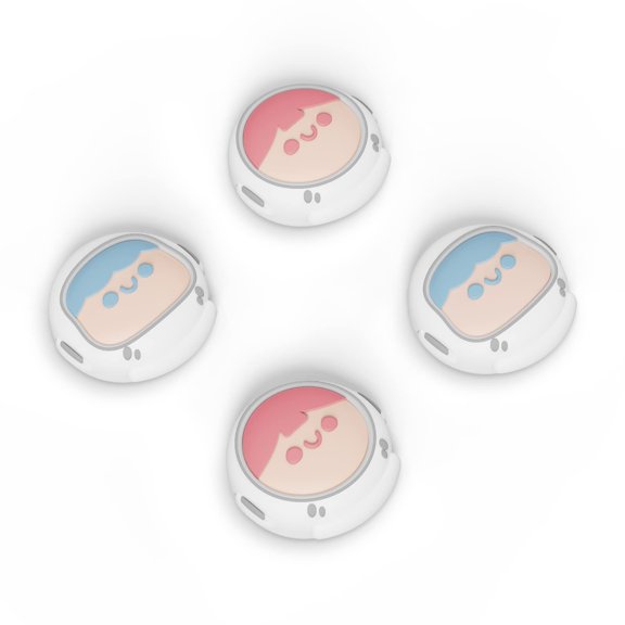PlayVital Joystick Caps for Nintendo Switch, Thumbstick Caps for Switch Lite, Analog Cover for Switch OLED Joycon Thumb Grip Caps for Switch & Switch Lite & Switch OLED - Astronaut
