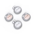 thumbnail image 1 of PlayVital Light Gray Joystick Caps for Nintendo Switch, Thumbstick Caps for Switch Lite, Analog Cover for Switch OLED Joycon Thumb Grip Caps for Switch/Lite/OLED - Cosplaying Kitten & Puppy, 1 of 7