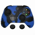 thumbnail image 1 of PlayVital Mountain Range Edition Silicone Cover , Blue & Black&nbsp;Anti-Slip Controller Skin for Xbox Elite Wireless Controller Series 2 & Elite Series 2 Core w/ Thumb Grips, 1 of 9