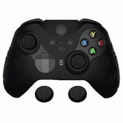 PlayVital Mountain Range Edition Silicone Cover for Xbox Elite Wireless Controller Series 2 & Elite Series 2 Core, Black Anti-Slip Controller Skin for Xbox Elite Series 2 Core with Thumb Grips