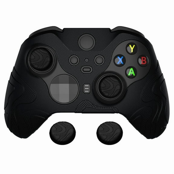 PlayVital Mountain Range Edition Silicone Cover for Xbox Elite Wireless Controller Series 2 & Elite Series 2 Core, Black&nbsp;Anti-Slip Controller Skin for Xbox Elite Series 2 Core with Thumb Grips
