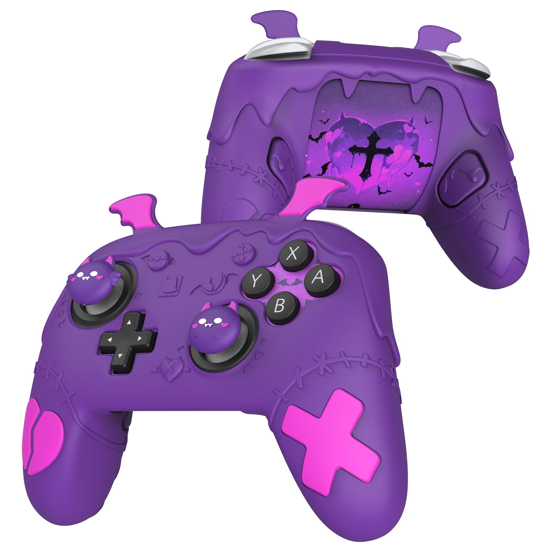 PlayVital for Nintendo Switch 2 Pro Controller Silicone Cover – Gothic ...