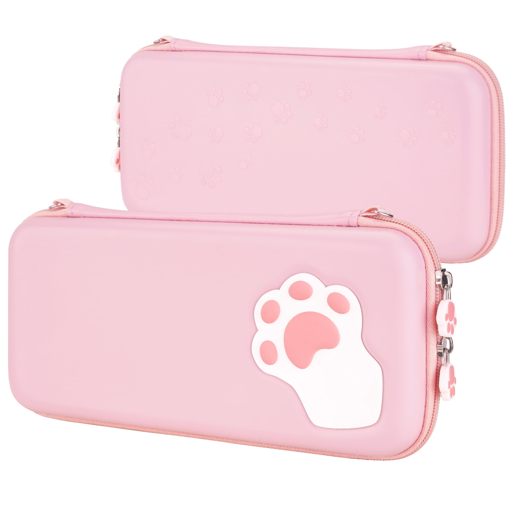 PlayVital Pink Cute Carrying Case for Nintendo Switch & Switch OLED ...