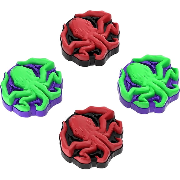 PlayVital Thumb Grip Caps for ps5/4 Controller, Silicone Analog Stick Caps Cover for Xbox Series X/S, Thumbstick Caps for Switch Pro Controller - Cthulhu&nbsp;The&nbsp;Octopus