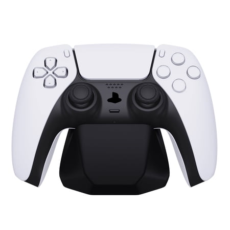 PlayVital Universal Game Controller Stand for Xbox Series X/S, Gamepad Stand for PS5/4 Controller, Display Stand Holder for Switch Pro Controller – Solid Black
