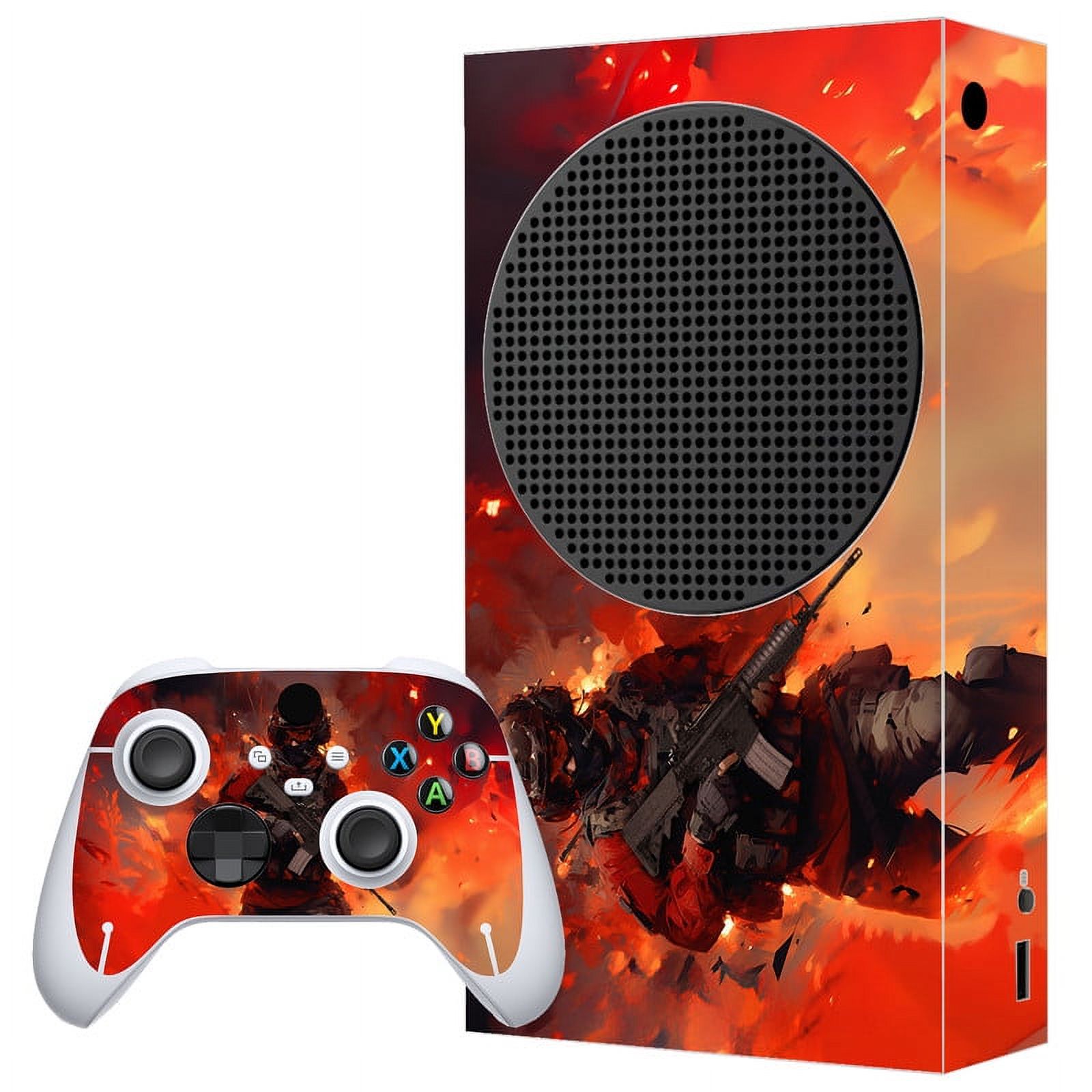 PlayVital Warfire Custom Vinyl Skins for Xbox Series S, Wrap Decal