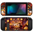 thumbnail image 1 of PlayVital ZealProtect Soft Protective Case for Nintendo Switch, Flexible Cover Protector for Switch with Screen Protector & Thumb Grip Caps & ABXY Direction Button Caps - Halloween Pumpkin Fest, 1 of 8