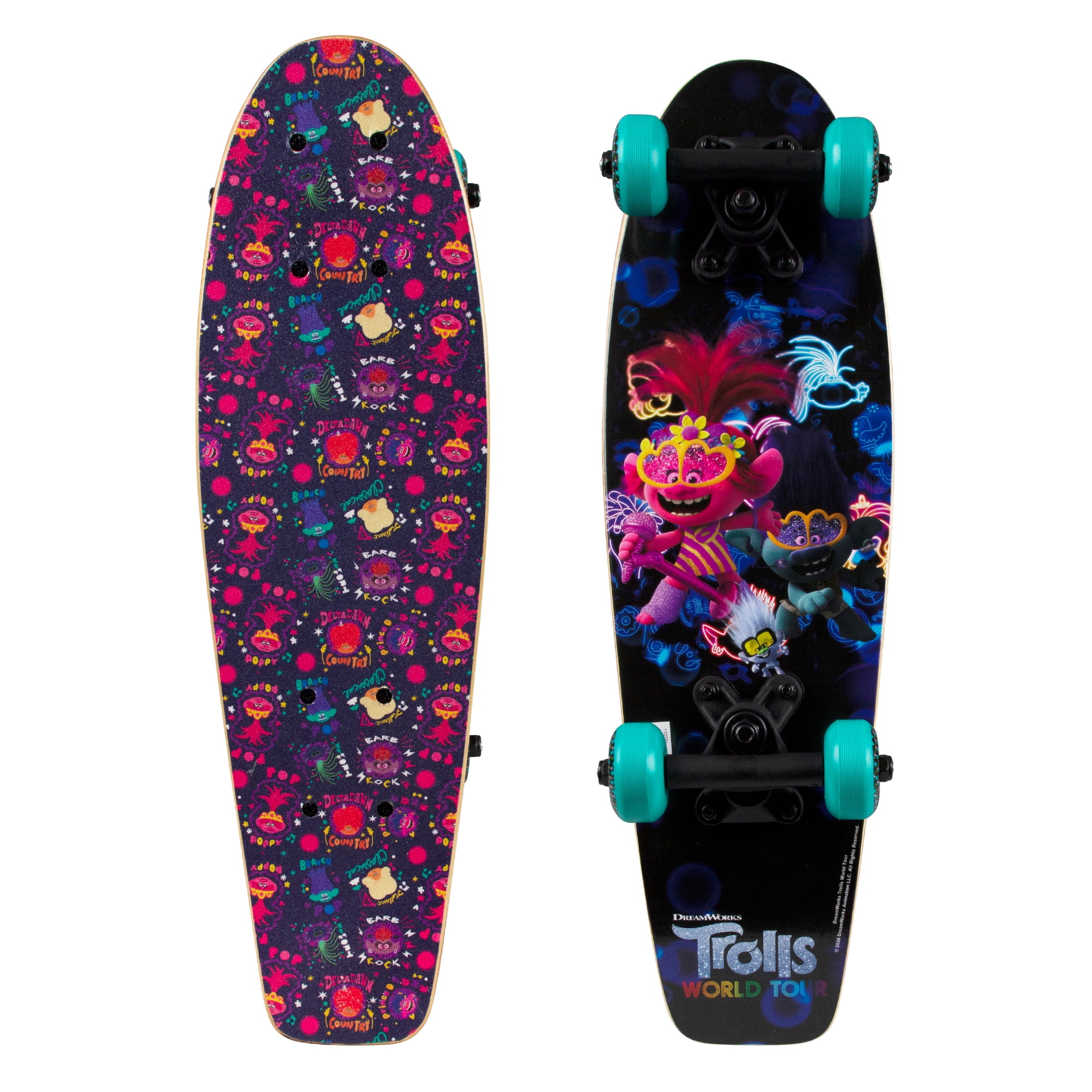 PlayWheels World Tour Skateboards Trolls