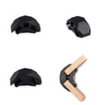 thumbnail image 1 of PlayWood Connector for Tool-Free Furniture & Storage Assembly 90-Deg Black 6PK, 1 of 5