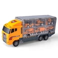 thumbnail image 1 of PlayWorld 11 in 1 Die-cast Construction Truck Vehicle Carrier, 1 of 5