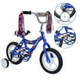 thumbnail image 1 of PlayWorld 12 In. Kid's Bicycle for 2 to 4 Years Old with Coaster Brake, Boy's and Girl's Bike, Blue, 1 of 4