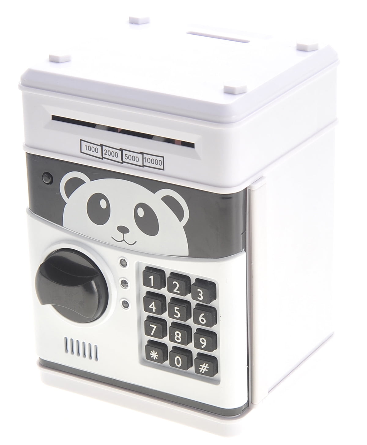 PlayWorld Cartoon Panda Electronic Password Protected Piggy Coin Bank