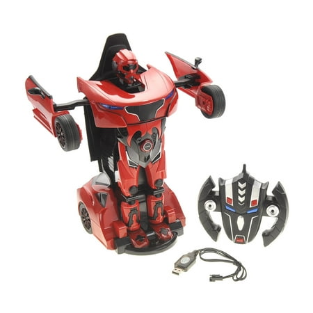 PlayWorld Futuristic Revolution 1:14 RS Transformer 2.4G Futuristic being Car - Red