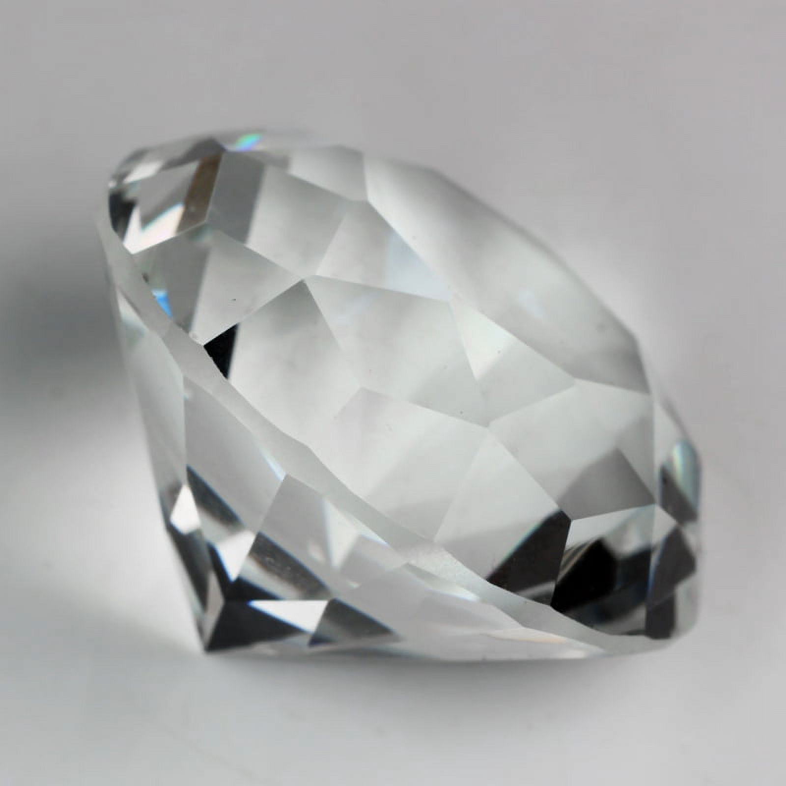 PlayWorld PartyPavillion Clear Acrylic Diamonds For Table And Wedding Decoration 2 LB Bag