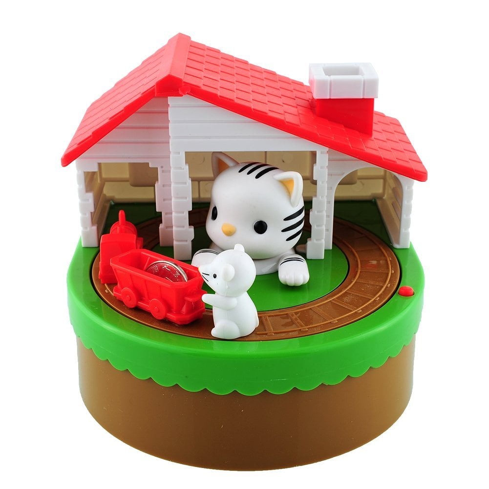 PlayWorld PennyPincher Cat and Mouse Coin Bank