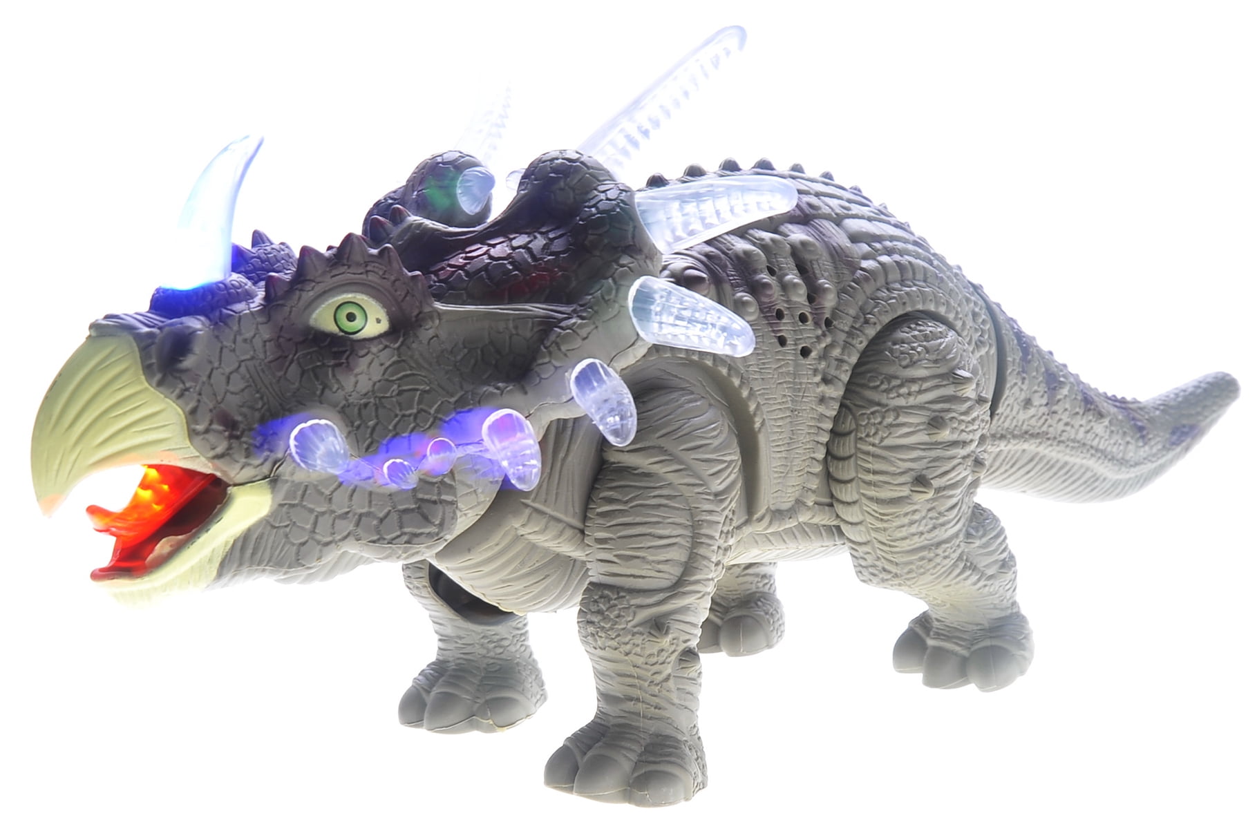 PlayWorld Prehistoric Past Walking Triceratops Dinosaur Toy PlayWorld Prehistoric Past Walking Triceratops Dinosaur Toy