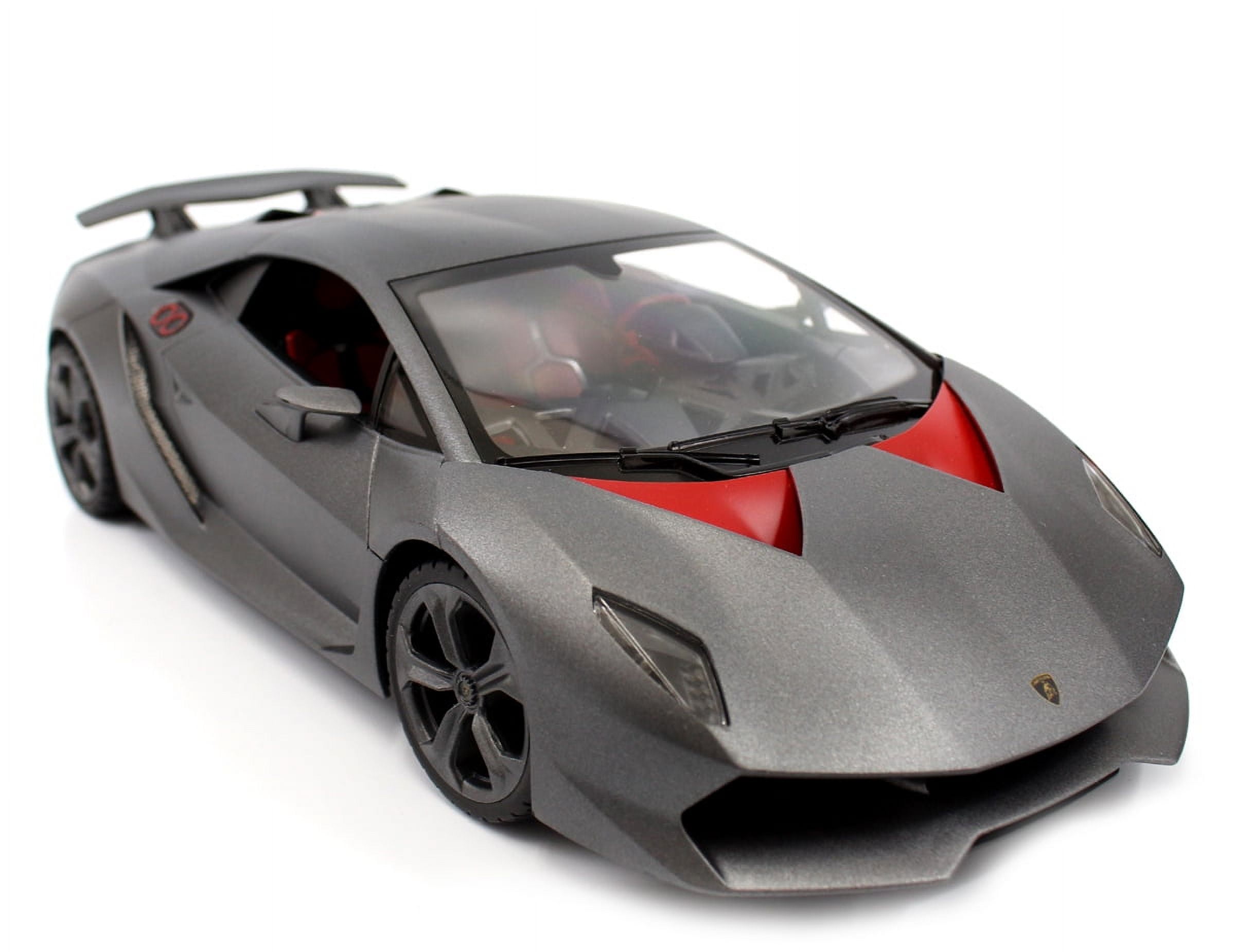 PlayWorld Ready! Set! Race! 1:14 RC Lamborghini Sesto Elemento RTR Model Car - Grey