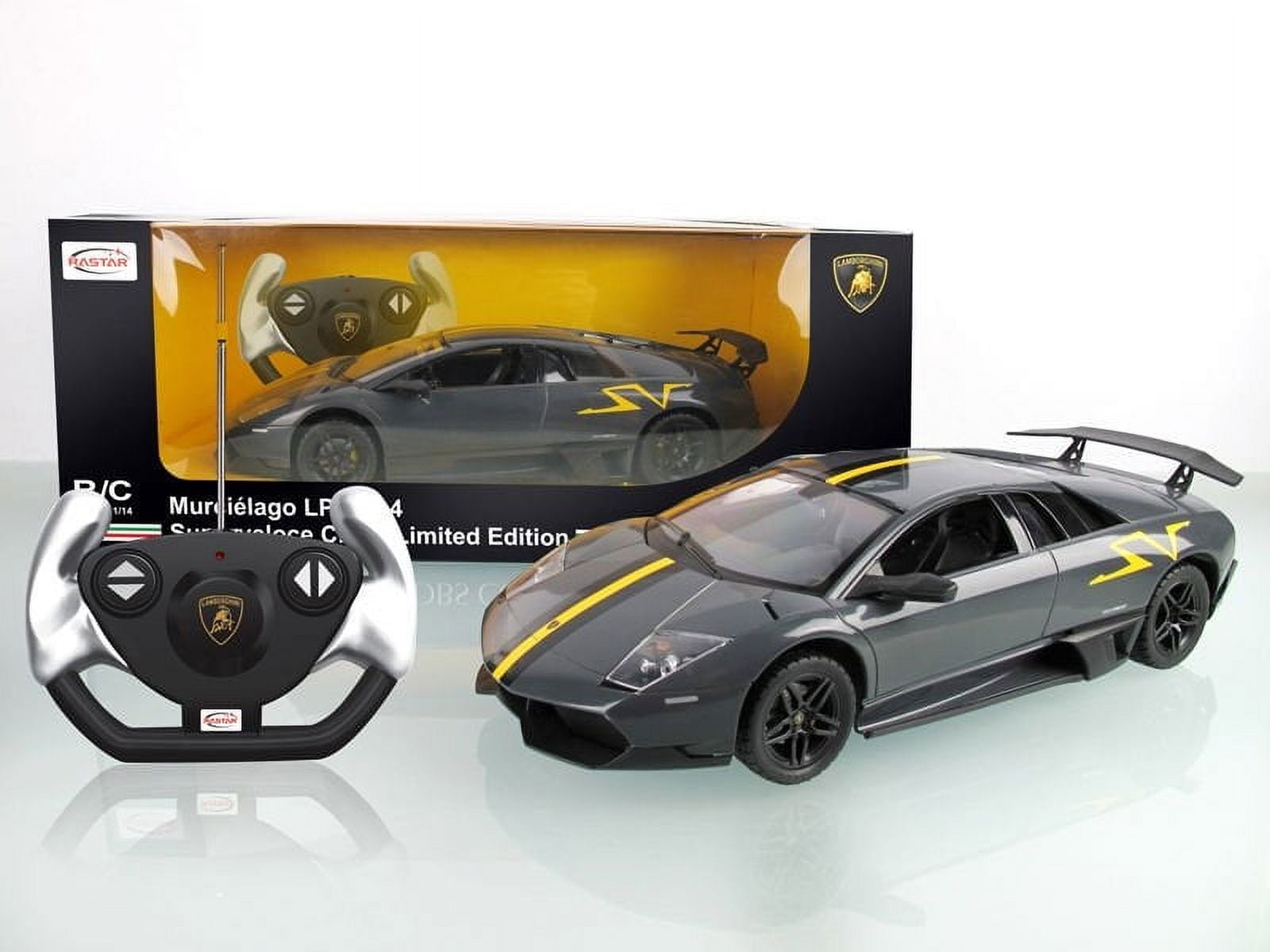 Free Shipping! Ready! Set! Race! 1:14 RC Murcielago LP670-4