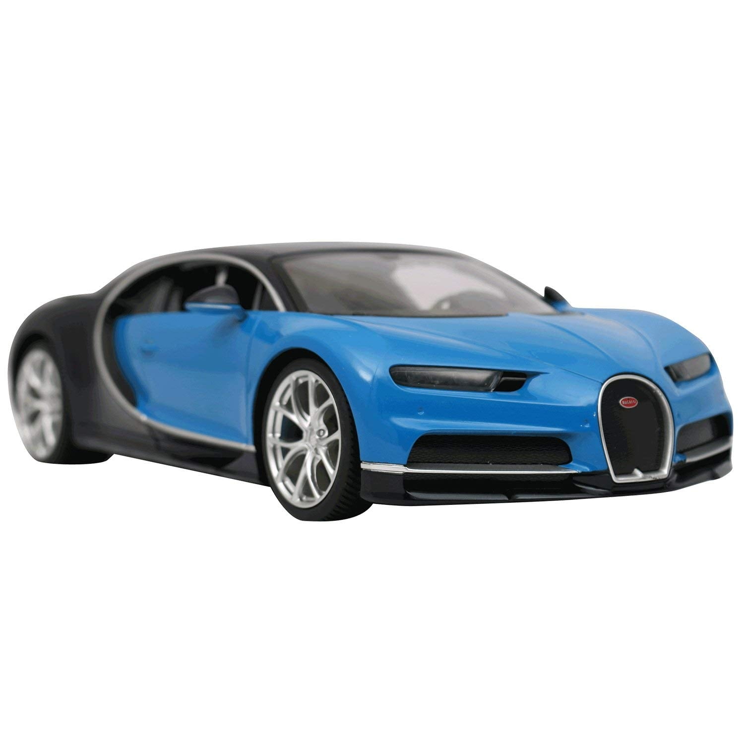 PlayWorld Ready! Set! Race! 1:14 RC Remote Control Bugatti Chiron Sports Car - Blue