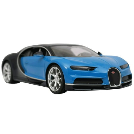 PlayWorld Ready! Set! Race! 1:14 RC Remote Control Bugatti Chiron Sports Car - Blue