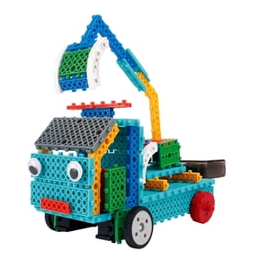 PlayWorld Robotic Revolution 4 in 1 Remote Control Robot Building Kit
