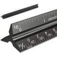 thumbnail image 1 of PlayWorld Toolbench Time! Triangular Architect Ruler - Black, 1 of 9