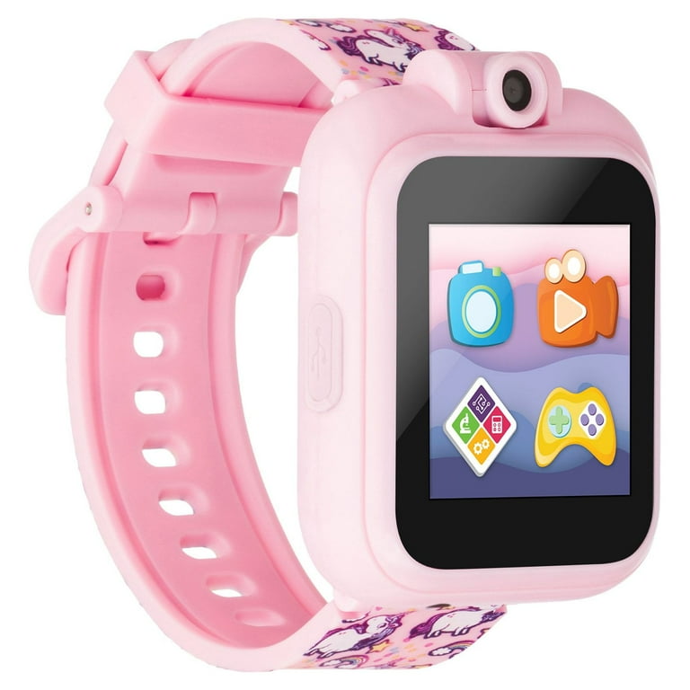PlayZoom 2 Girls Smartwatch Pink Unicorn Print Walmart