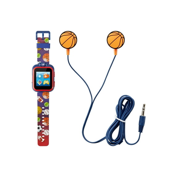 PlayZoom 2 Kids Boys Sports Ball Smartwatch & Earbuds Set