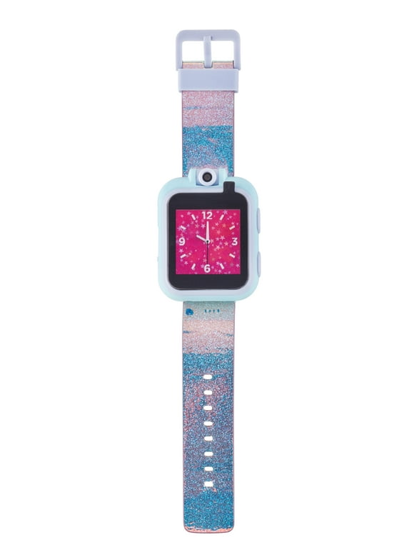 2 Kids Girls Holographic Smartwatch & Earbuds Set