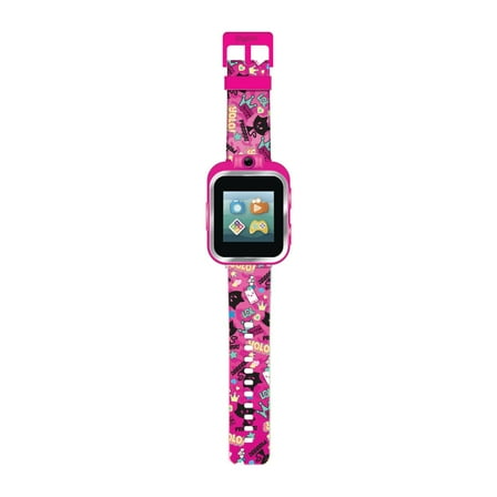 PlayZoom 2 Kids Smartwatch - Video Camera Selfies STEM Gift for Kids (Fuchsia Kitty Cats Print)