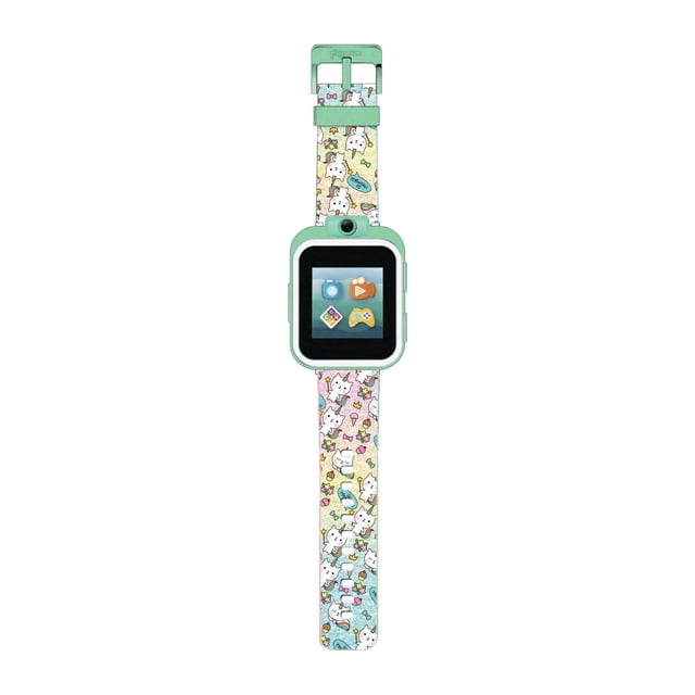 PlayZoom 2 Kids Smartwatch - Video Camera Selfies STEM Gift for Kids (Tie Dye Cats and Ice Cream)