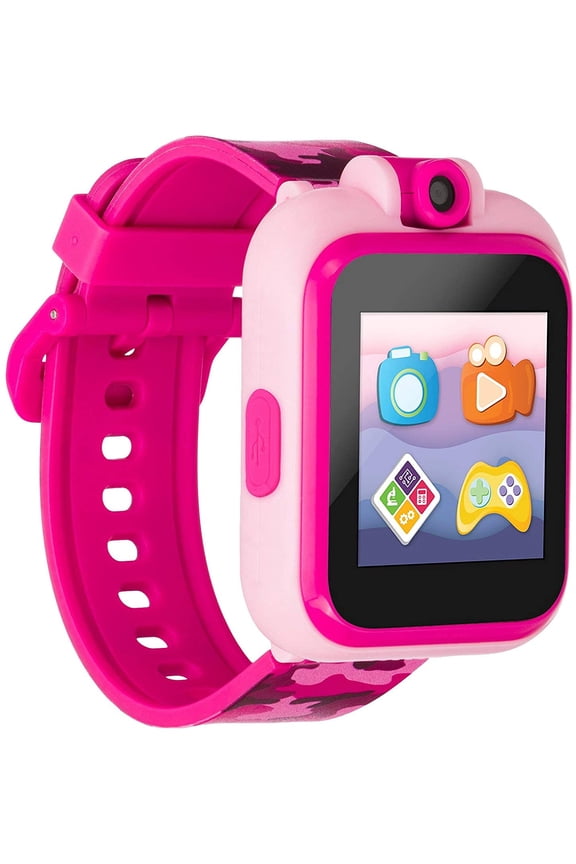 2 Unisex Adult Girls Smartwatch - Pink Camouflage
