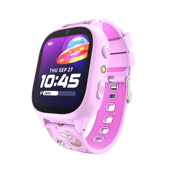 PlayZoom 4 Kids Smartwatch  25 STEM Games, Camera, Step Counter, Audiobooks, Bluetooth, Splash Resistant, 7-Day Battery