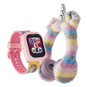 PLAYZOOM Girls V3 Pink Blue Unicorn with Bluetooth Headphone Set