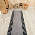 thumbnail image 1 of Playa Rug Custom Size Stripes Border Non-Slip 26 Inches Wide Hallway Runner Rug 24 Feet, 1 of 5