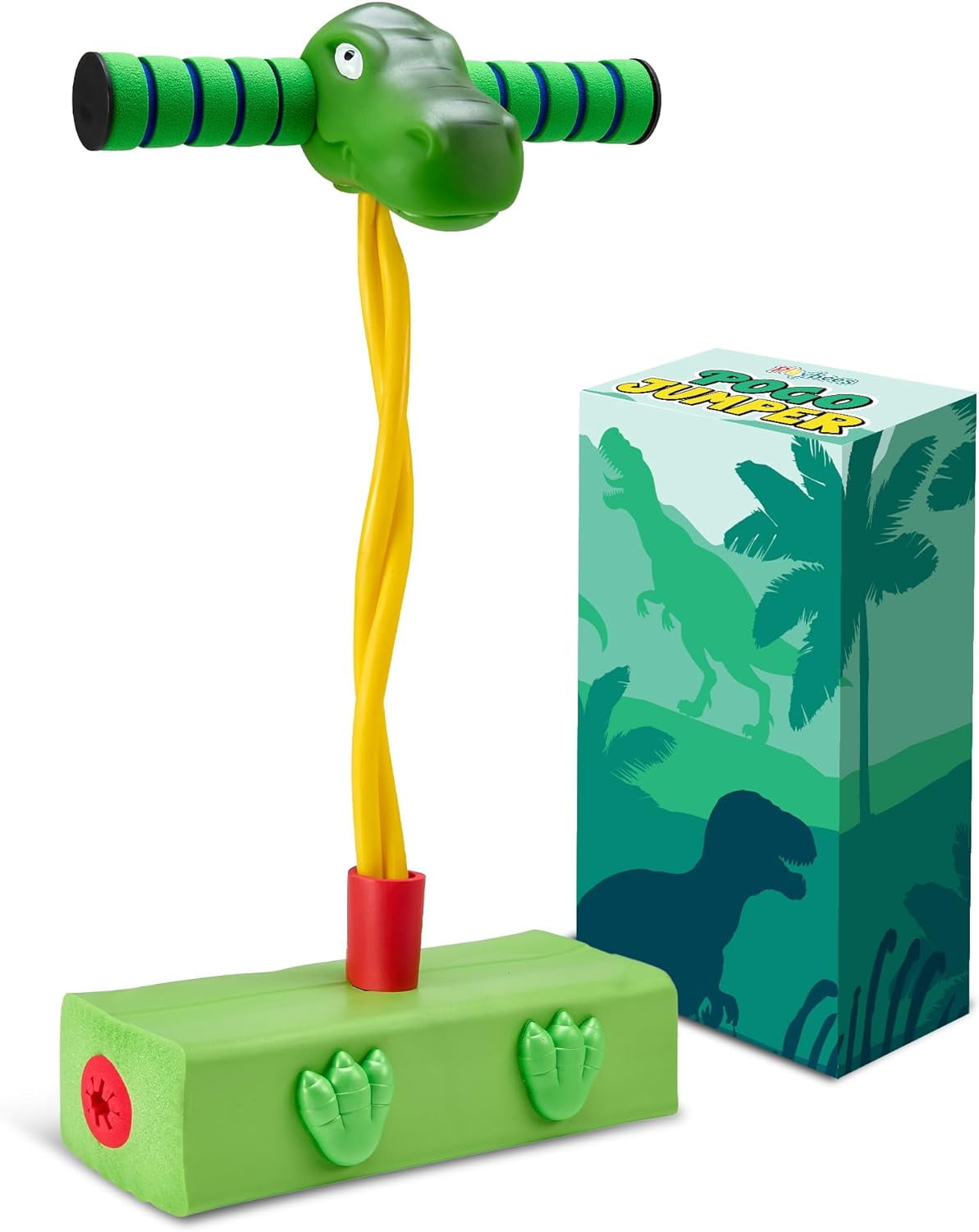 3-Pack Kids Pogo Sticks For Ages 6+ - Soft Foam Jump Sticks 40-80 Lbs Capacity