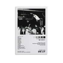 Playboi Carti Die Wall Art Canvas Print Poster Home Bathroom Bedroom Office Living Room Decor Canvas Poster