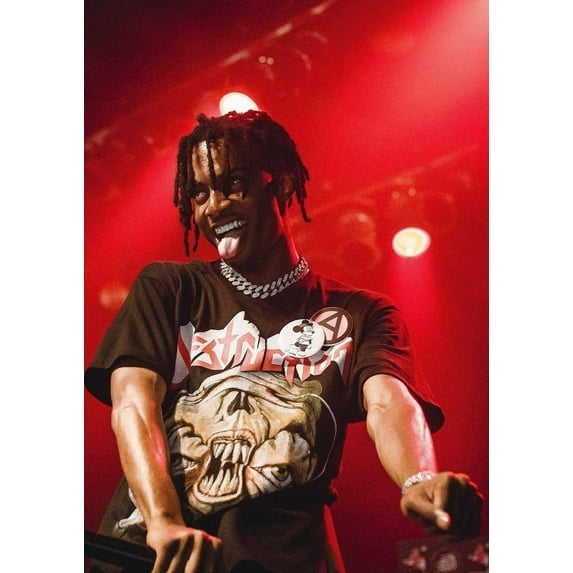 Playboi Carti Rapper Music Star Poster 12 x 18 inch Poster Print Frameless Art Gift 30 x 46 cm Paper