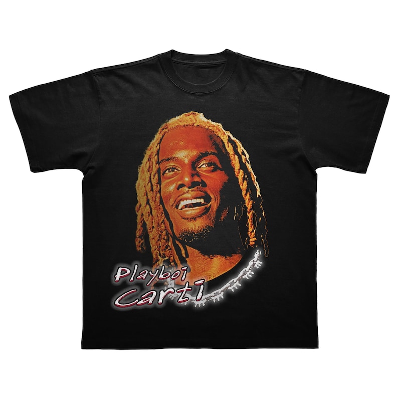 Playboi Carti T-Shirt - Playboi Carti Merch - Playboi Carti 90s Hip Hop ...