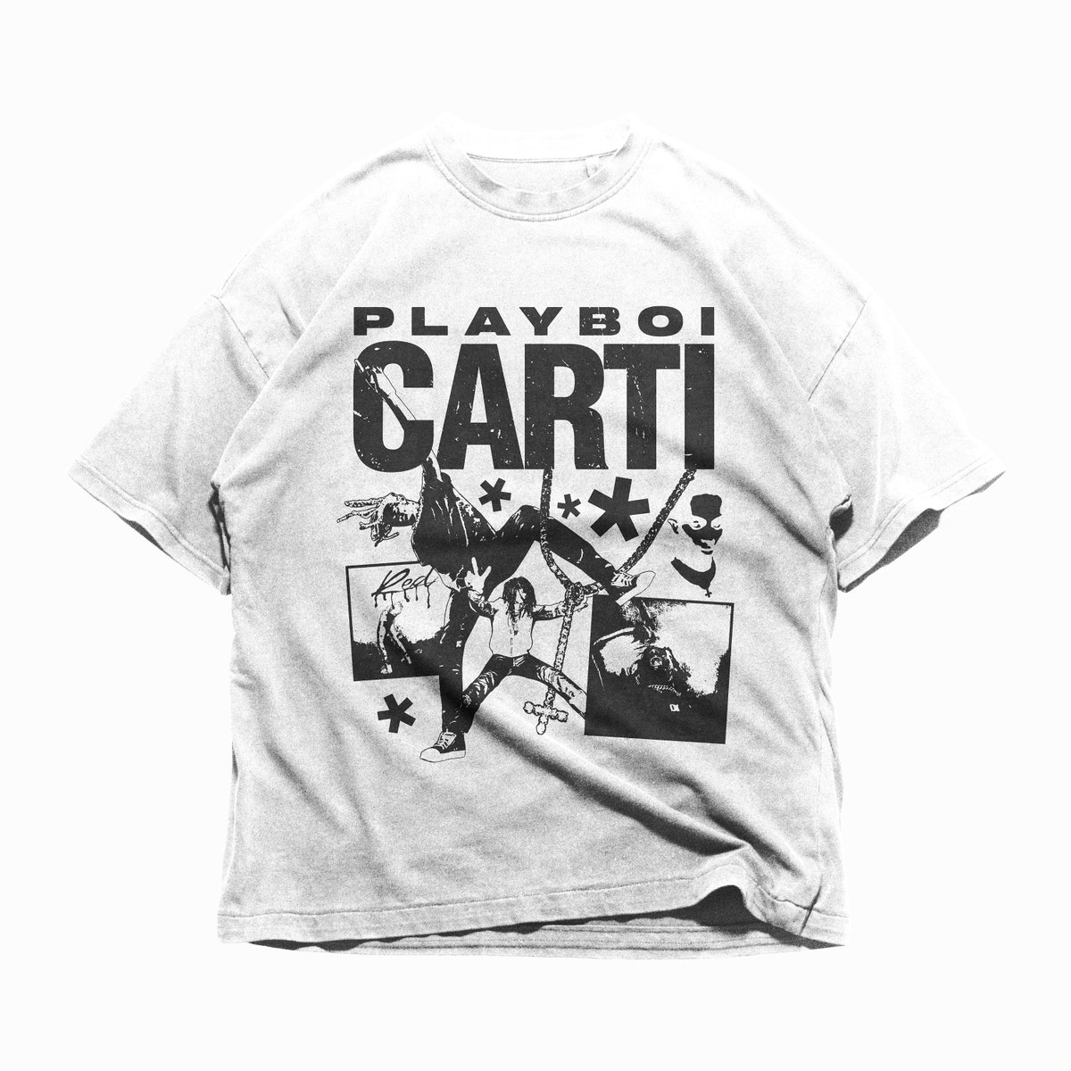 Playboi Carti Unisex TShirt Whole Lotta Red Album Tee Opium