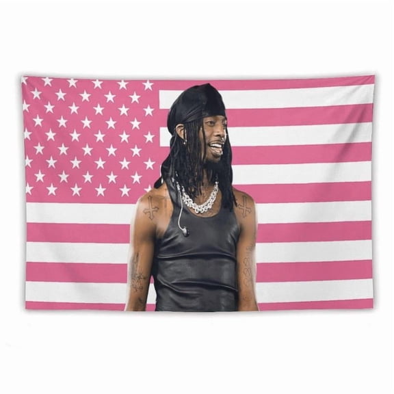 Playboi Musics Carti wall tapestry poster for college dorm cave bedroom living room office party decoration gift
