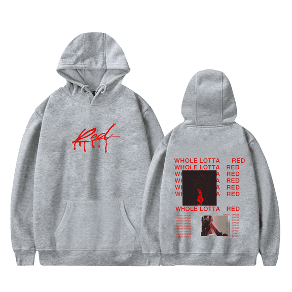 Playbois Rapper Merch Cartis Hoodie Pullover Streetwear Graphic Printed Sweatshirt for Women Men