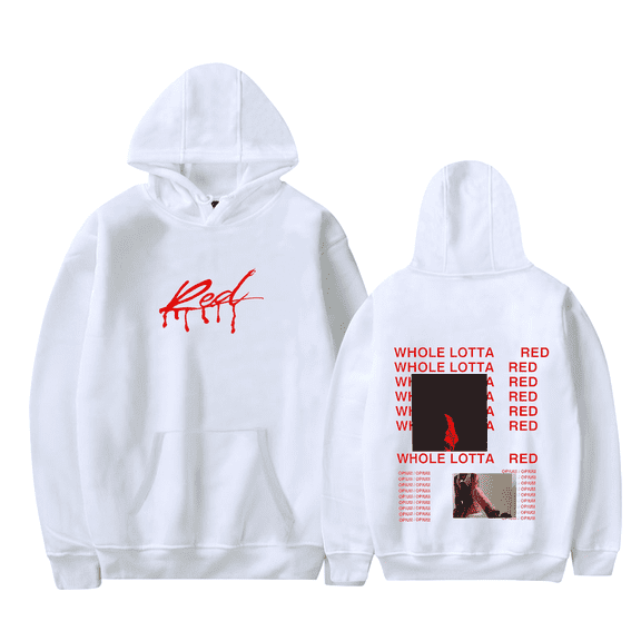 Playbois Rapper Merch Cartis Hoodie Pullover Streetwear Graphic Printed Sweatshirt for Women Men