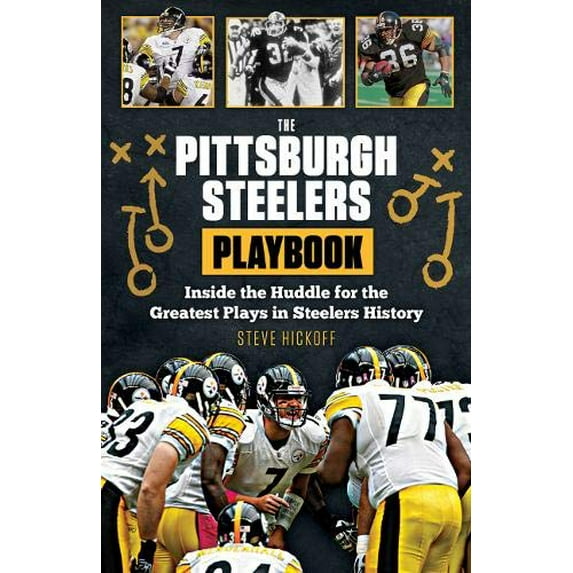 Pre-Owned The Pittsburgh Steelers Playbook: Inside the Huddle for the Greatest Plays in Steelers History (Paperback) 1629371246 9781629371245
