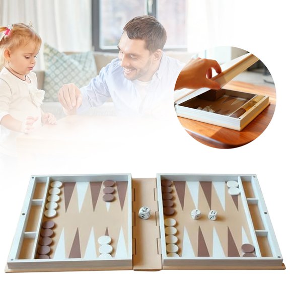 Playbook’d Hangman Game, Book-Style Western Backgammon Game – Portable Family Word Game, Fun Puzzle Game for All Ages