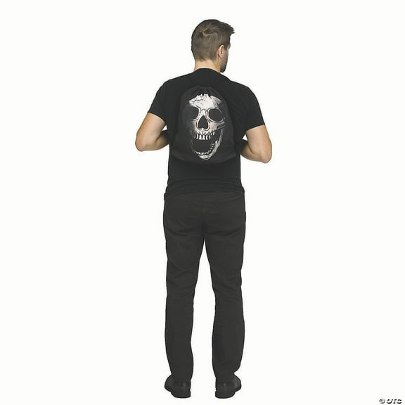 Playboy - 16 1/2" Skull Drawstring Backpack Accessory - One Size