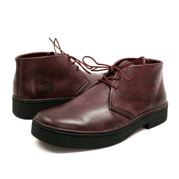 Playboy Chukka Boot Leather | Dual Fit Technology | Textured Rubber Sole