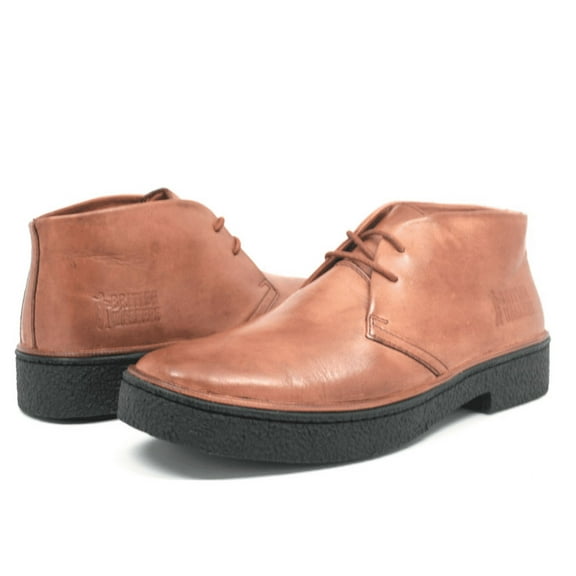 Playboy Chukka Boot Leather | Dual Fit Technology | Textured Rubber Sole