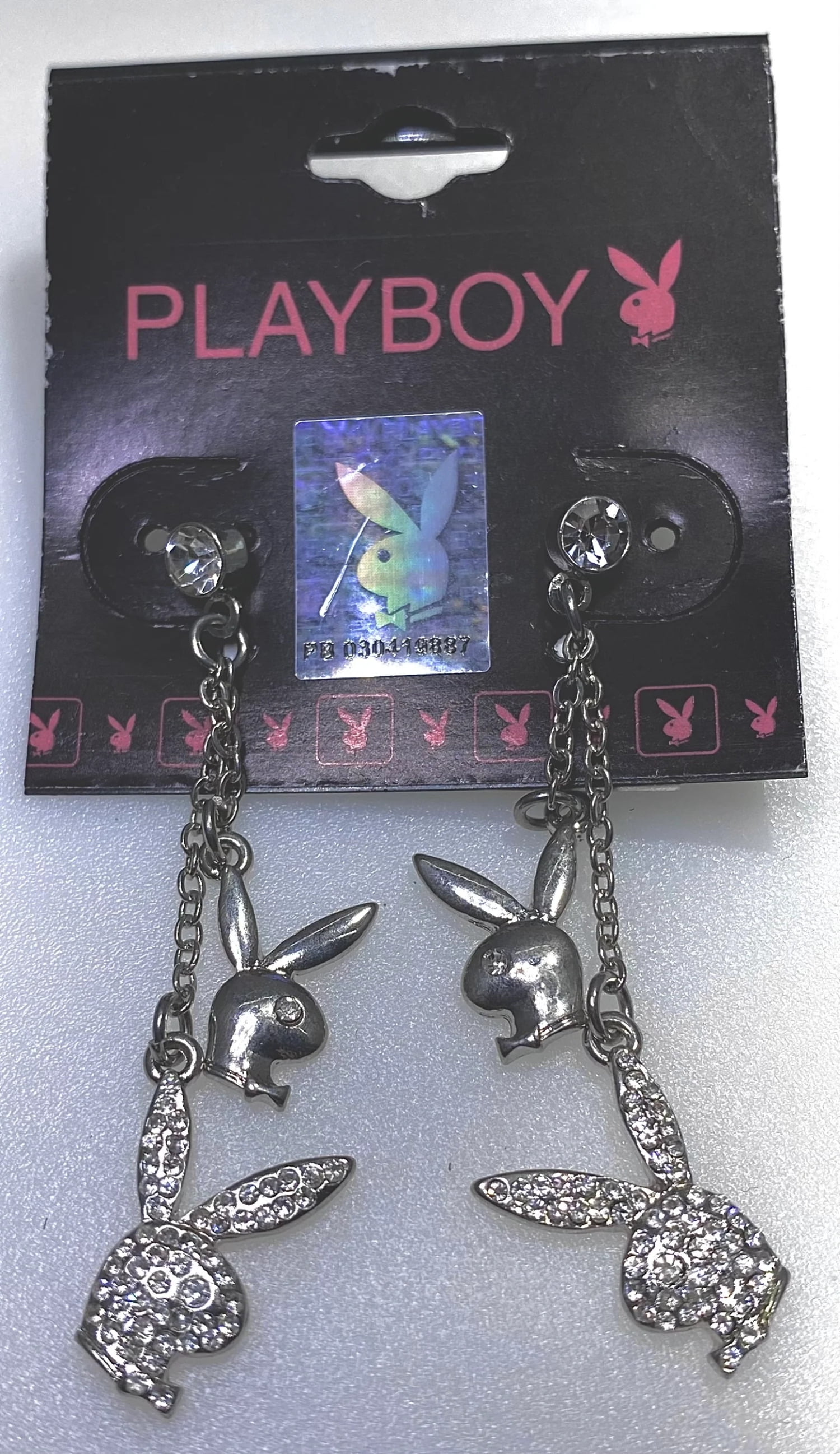 Playboy earrings deals dangle
